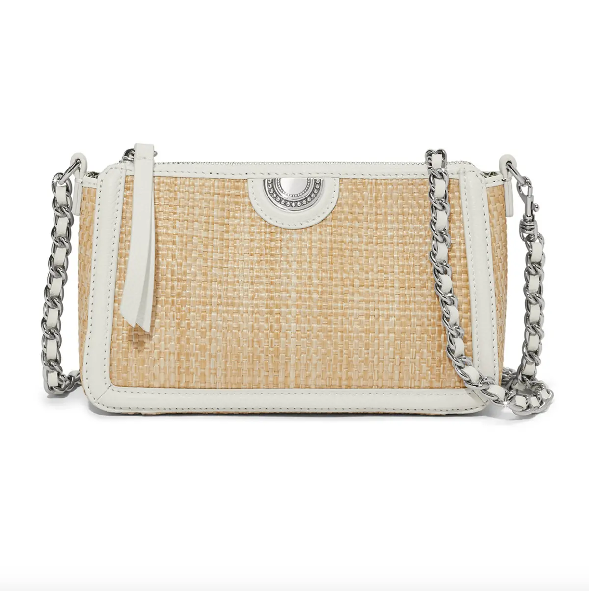 Glo Straw Cross Body Bag 1