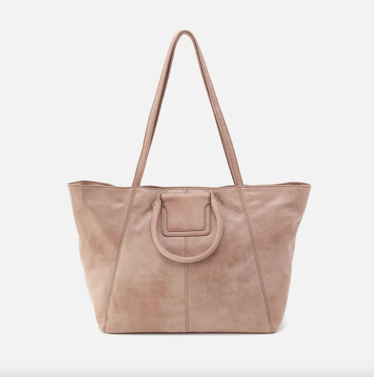 Sheila East-West Tote | Buffed Leather 1