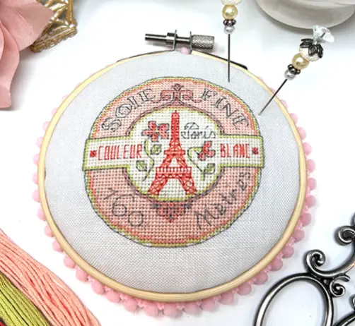 Vintage Paris Pin Cushion 1