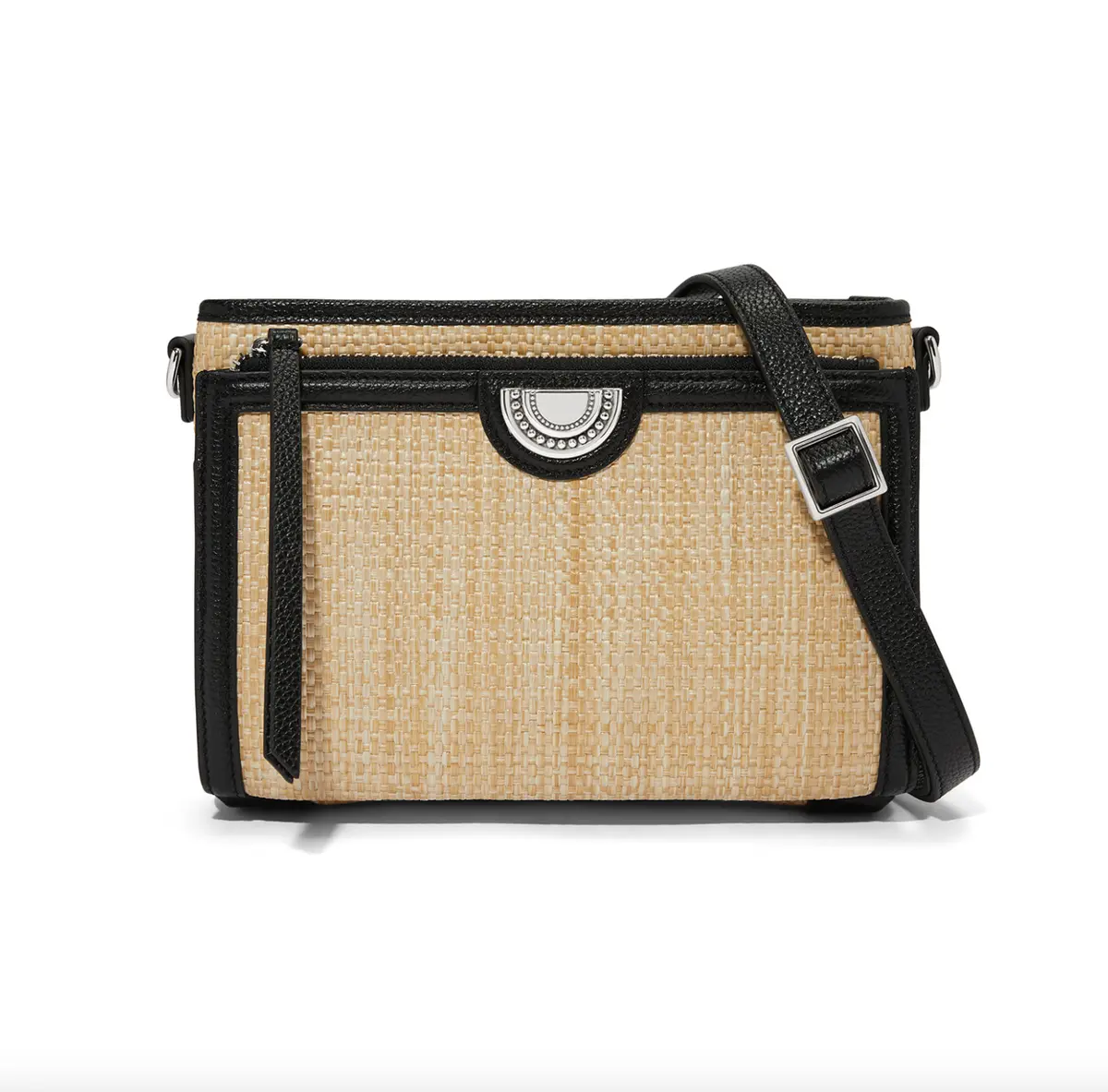 Jordyn Straw Cross Body Organizer 1