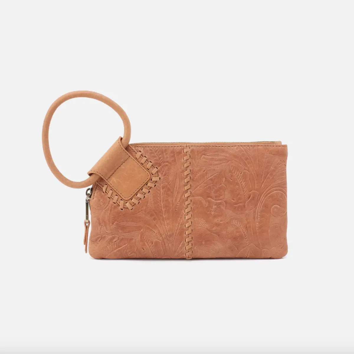 Sable Wristlet | Tooled Embossed Leather 1