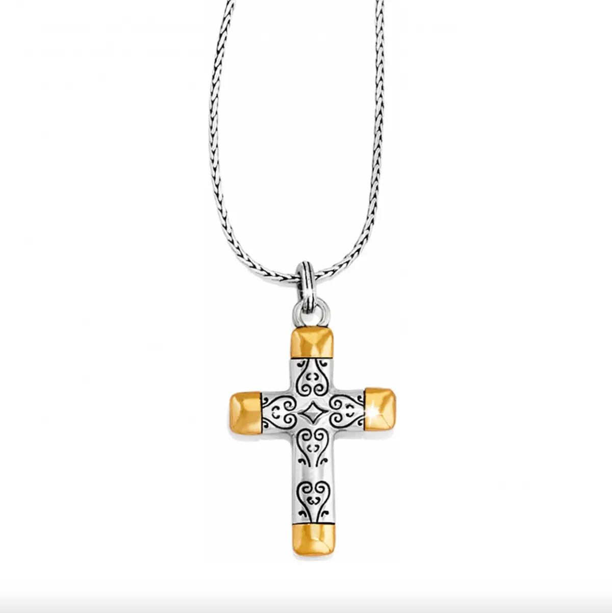 Venezia Cross Reversible Necklace 1