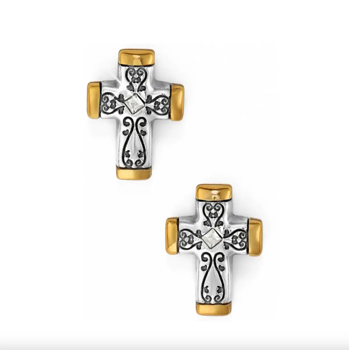 Venezia Cross Post Earrings 1