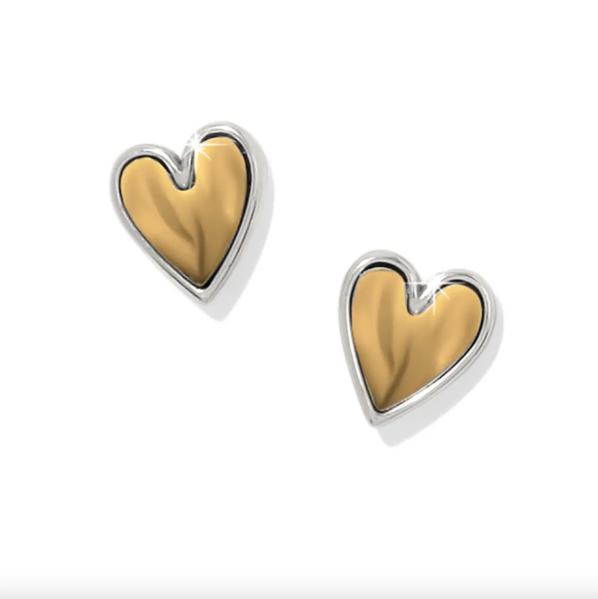 Cascade Heart Post Earrings 1