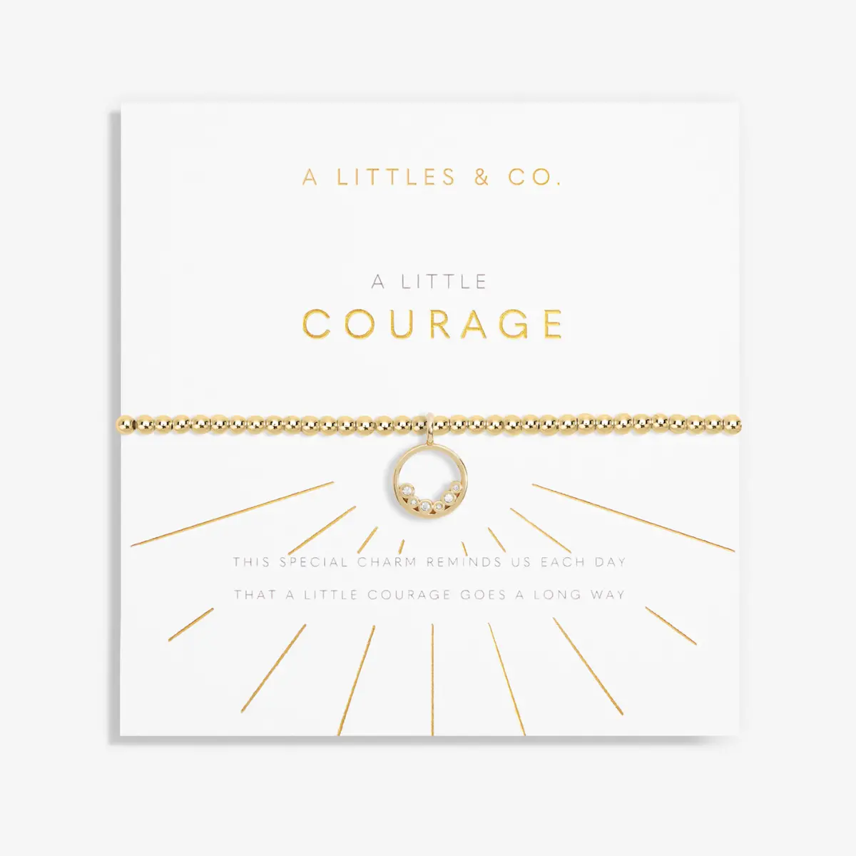 A Little "Courage" Bracelet 1