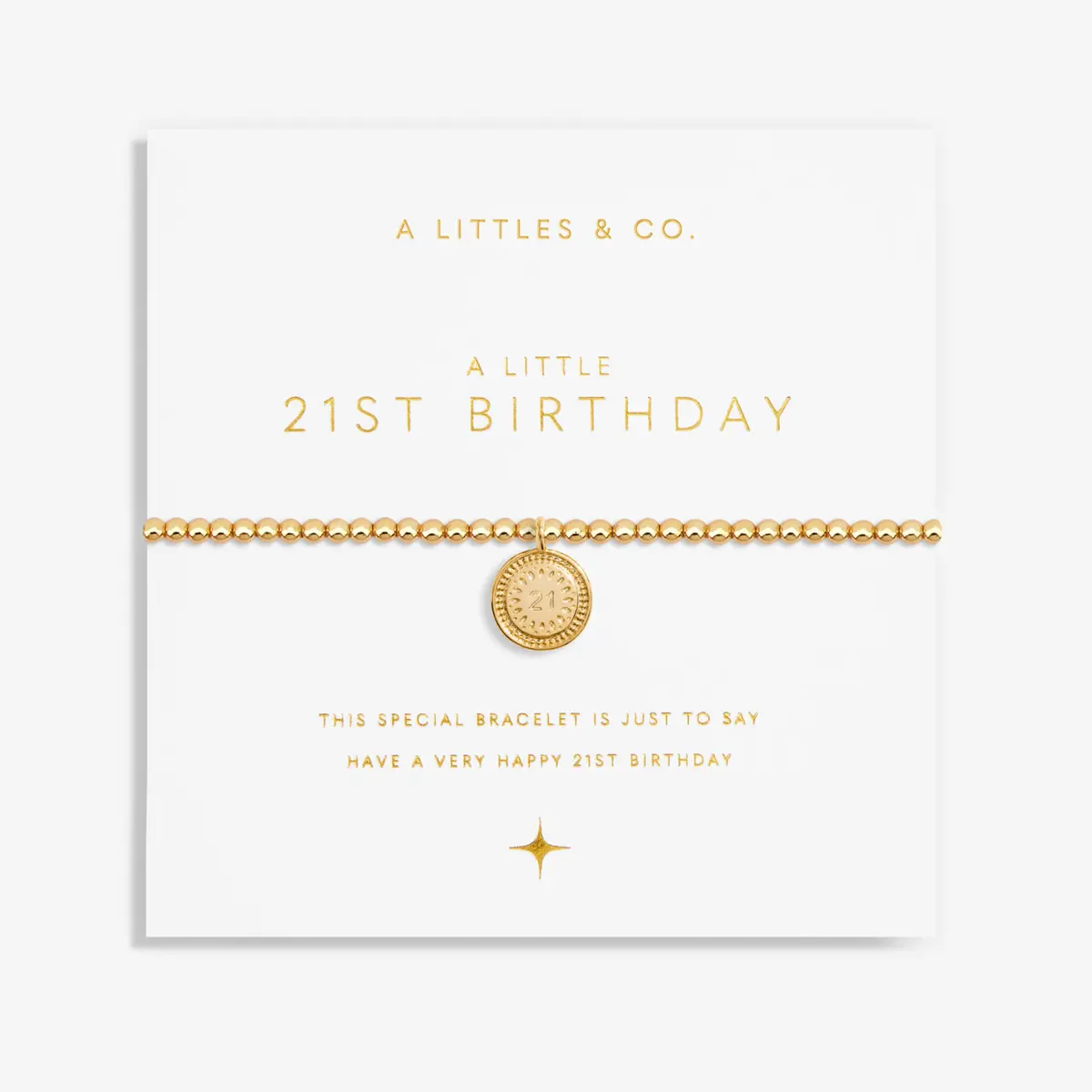 A Little "21St Birthday" Bracelet 1