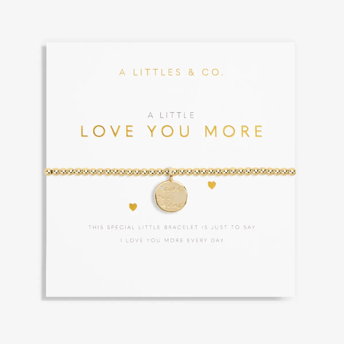 A Little "Love You More" Bracelet 1