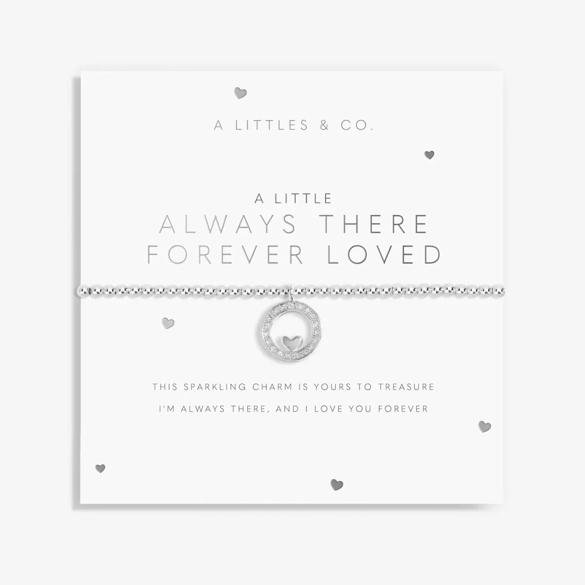 A Little "Always There Forever Loved" Bracelet 1