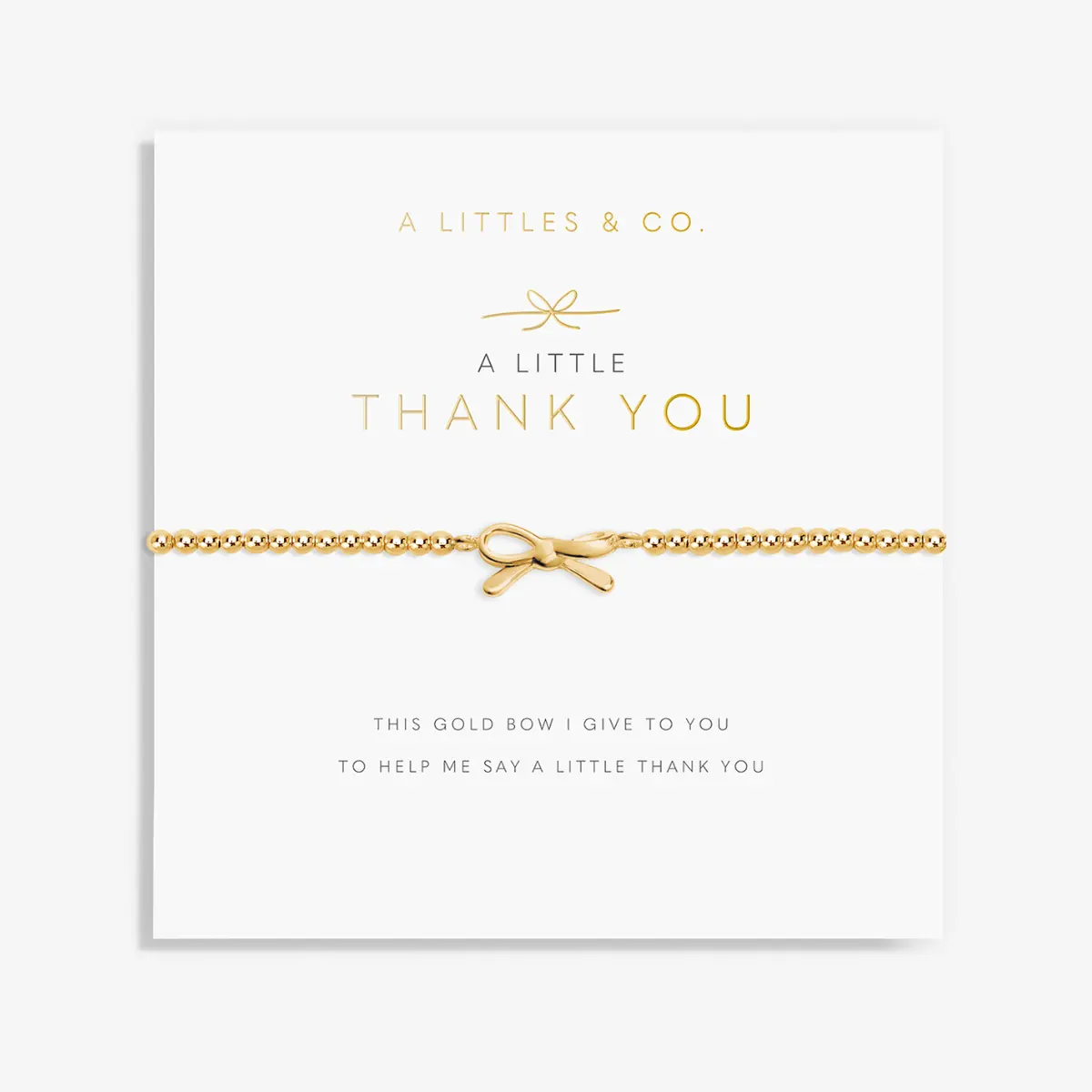 A Little "Thank You" Bracelet 1