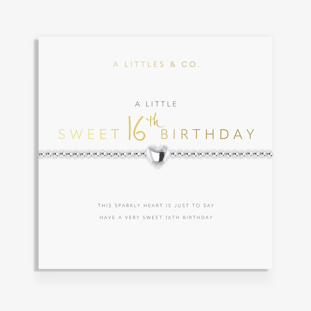 A Little "Sweet 16Th Birthday" Bracelet 1