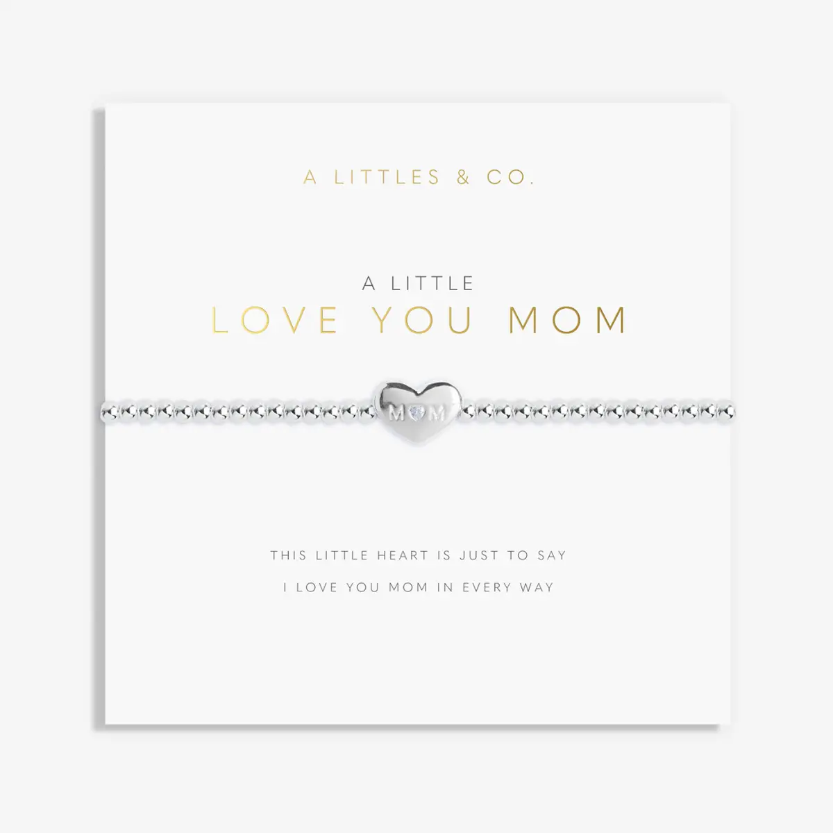 A Little "Love You Mom" Bracelet 1