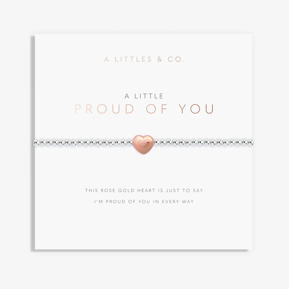A Little "Proud Of You" Bracelet 1