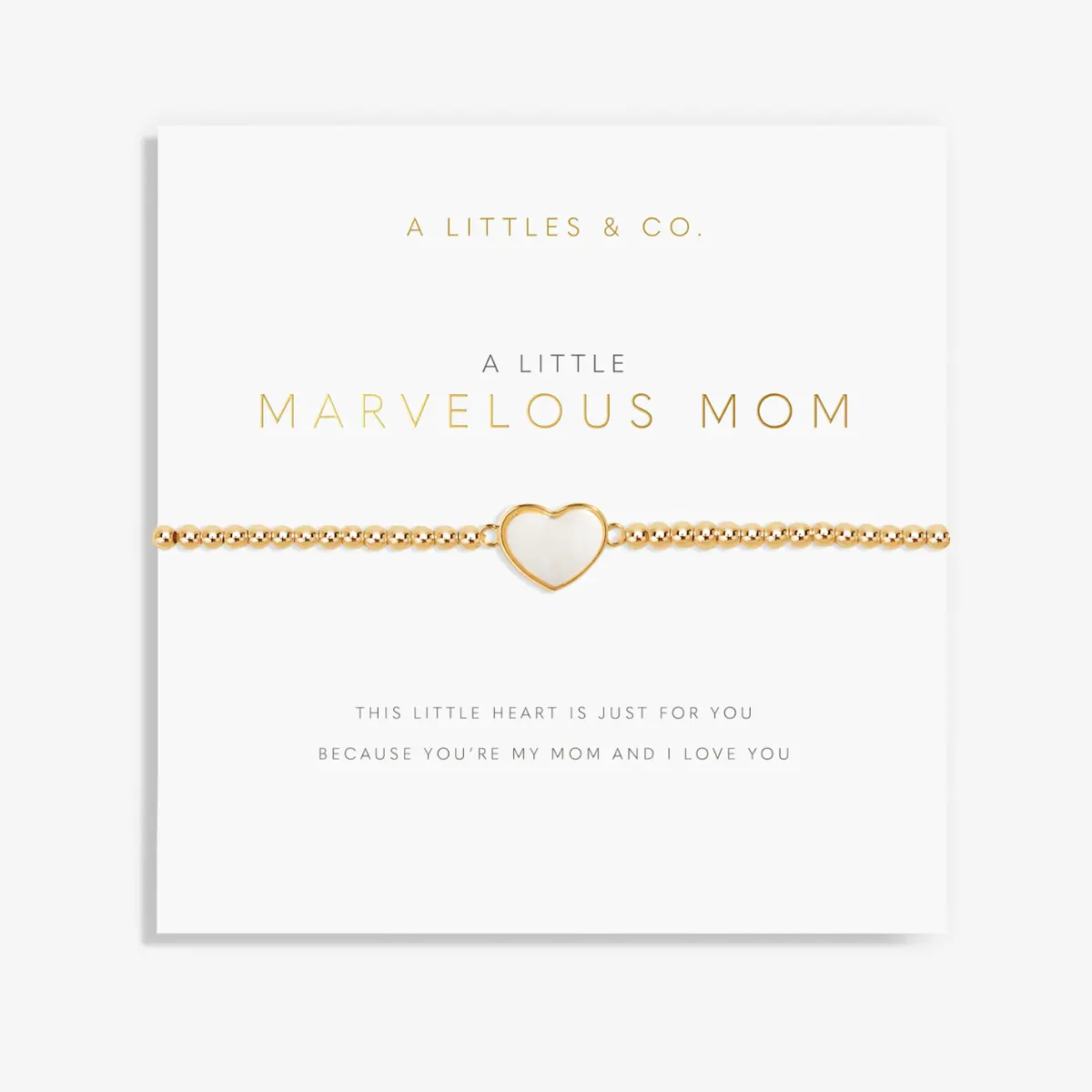 A Little "Marvelous Mom" Bracelet 1