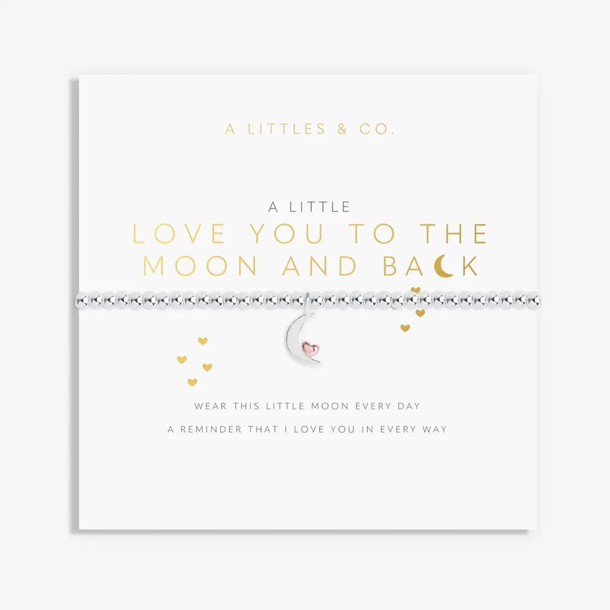 A Little "Love You To The Moon And Back" Bracelet 1