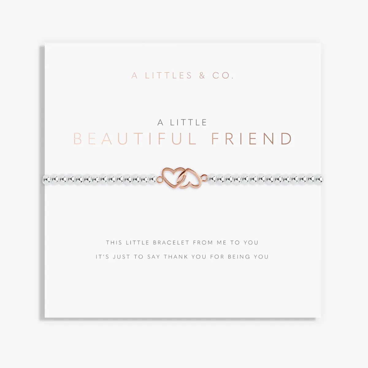 A Little "Beautiful Friend" Bracelet 1