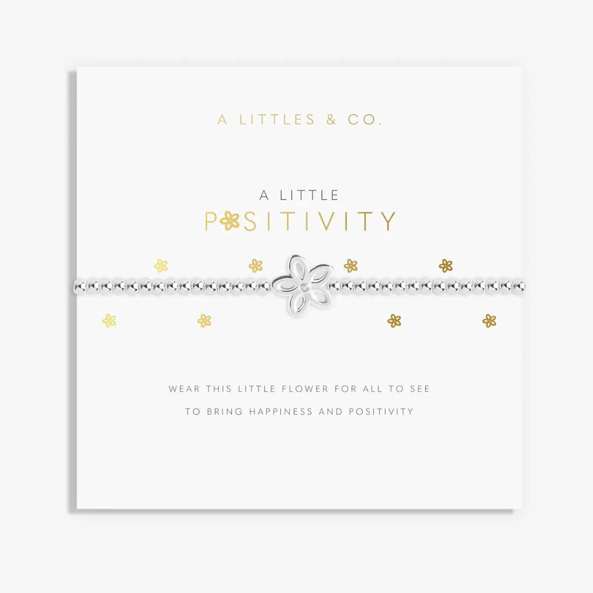 A Little "Positivity" Bracelet 1