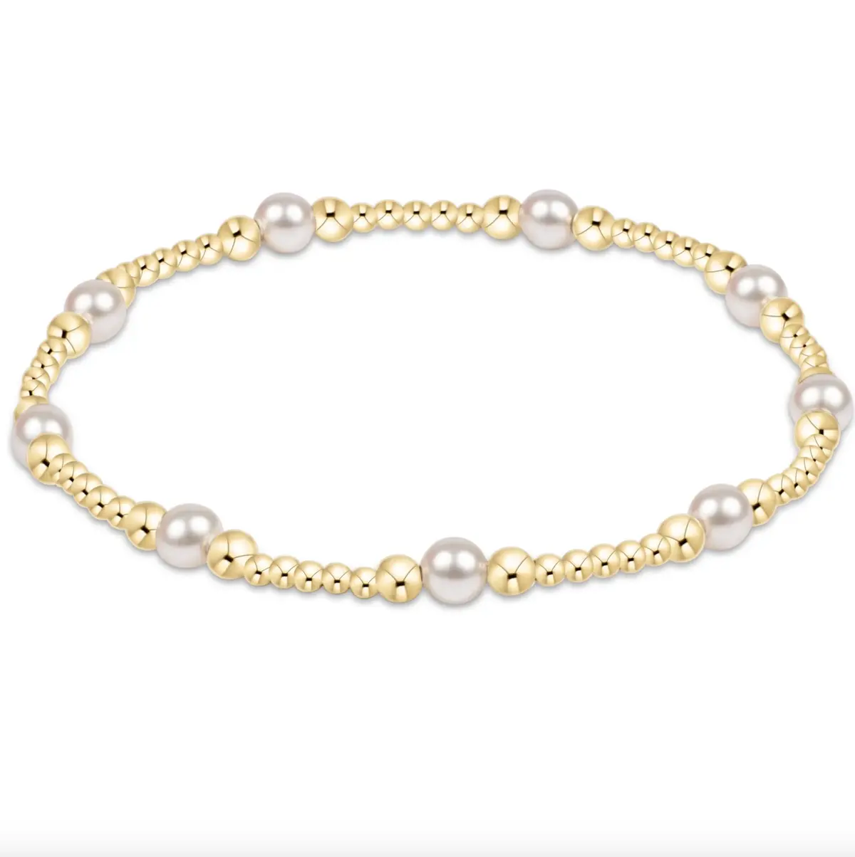 Purpose Pearl 4Mm Gold Bracelet 1