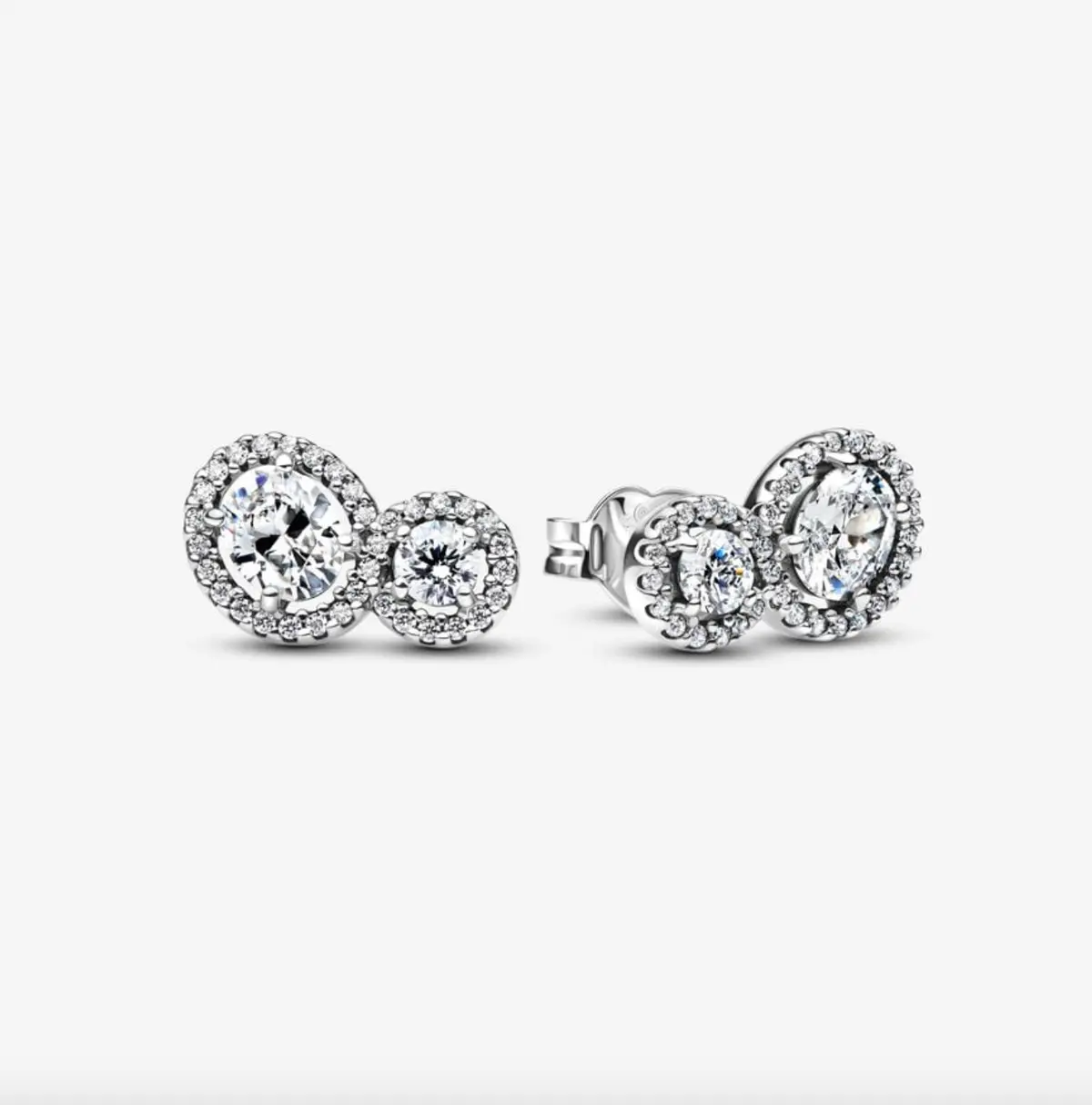 Embracing Halo Stud Earrings 1
