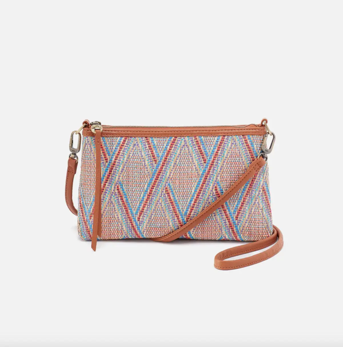 Darcy Crossbody | Multi Weave With Leather Trim 1