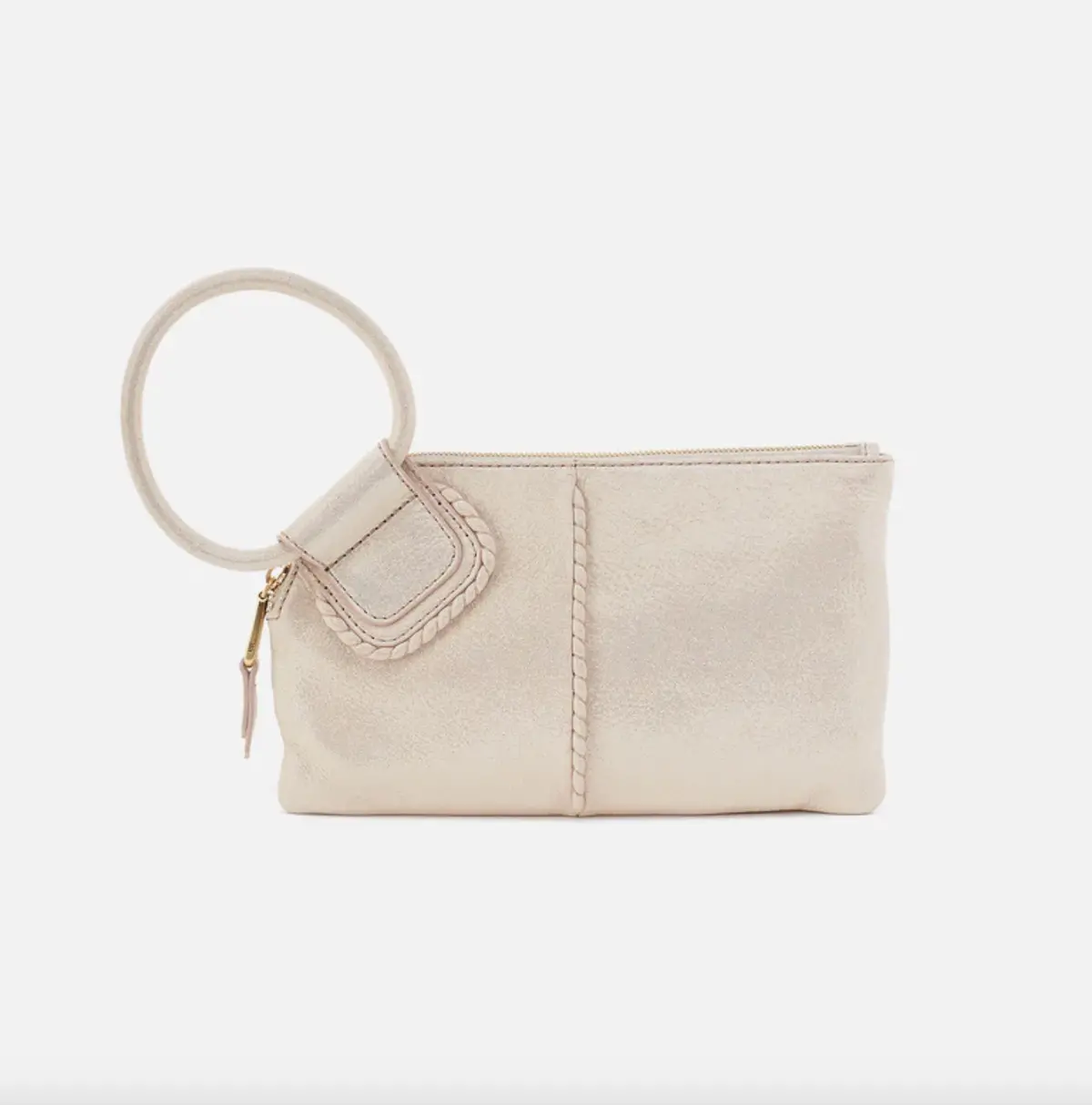 Sable Wristlet | Metallic Leather 1