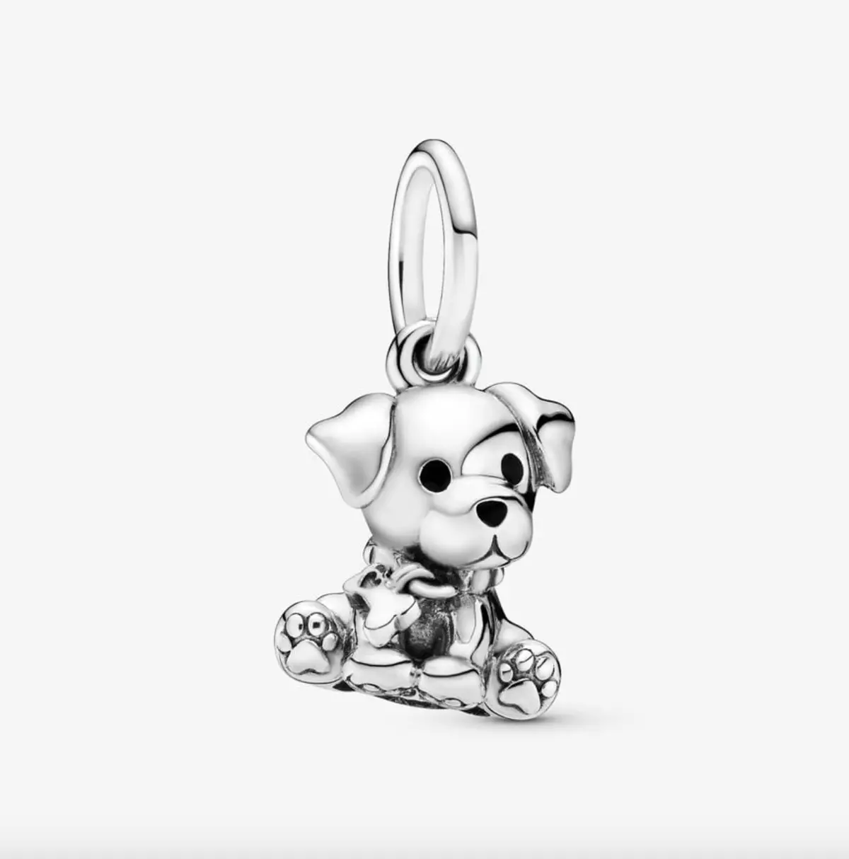 Labrador Puppy Dog Dangle Charm 1