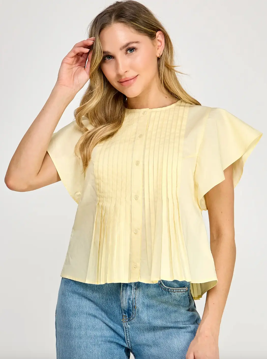 Flutter Sleeve Top 1