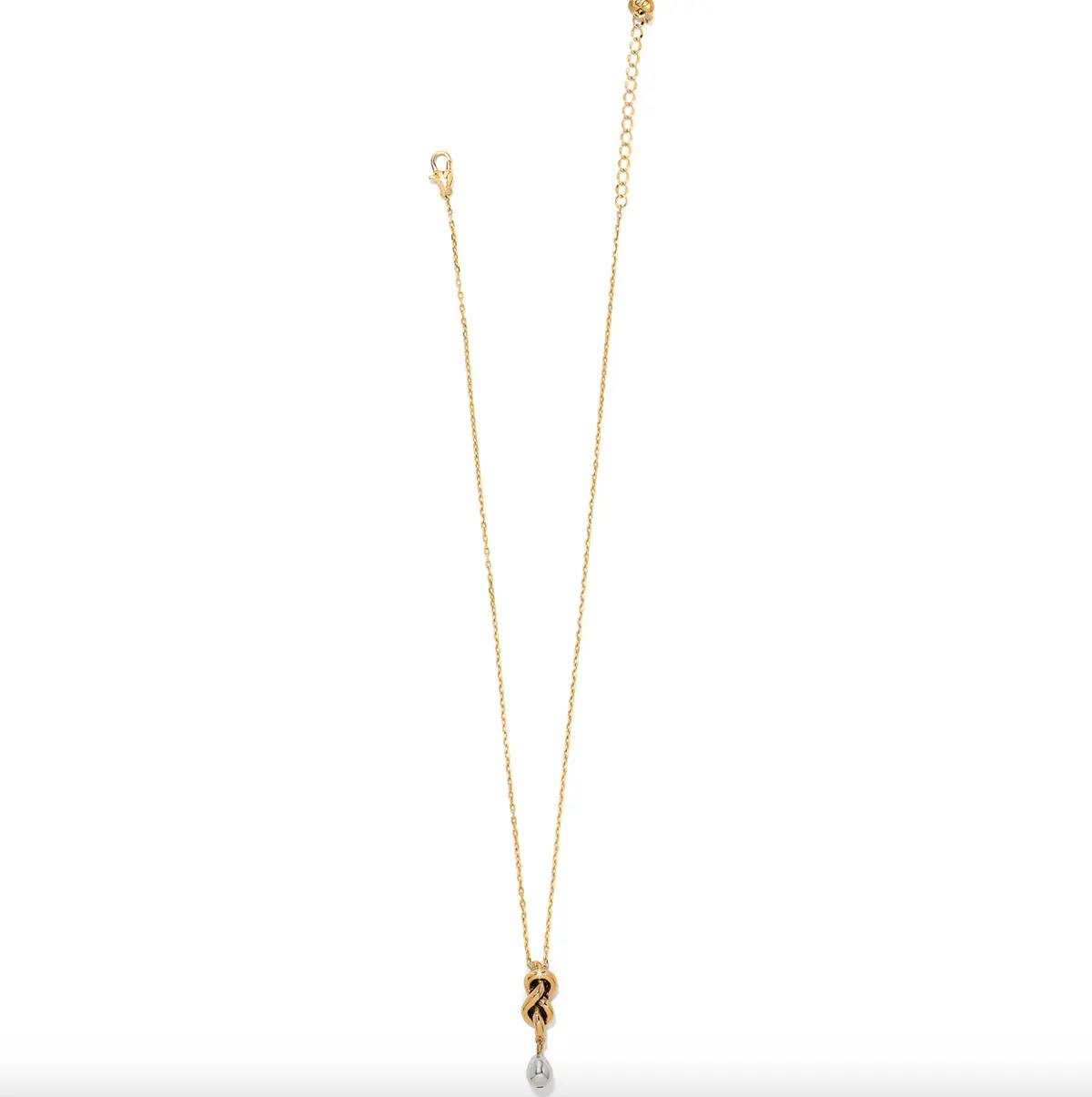 Interlok Single Knot Drop Necklace 2