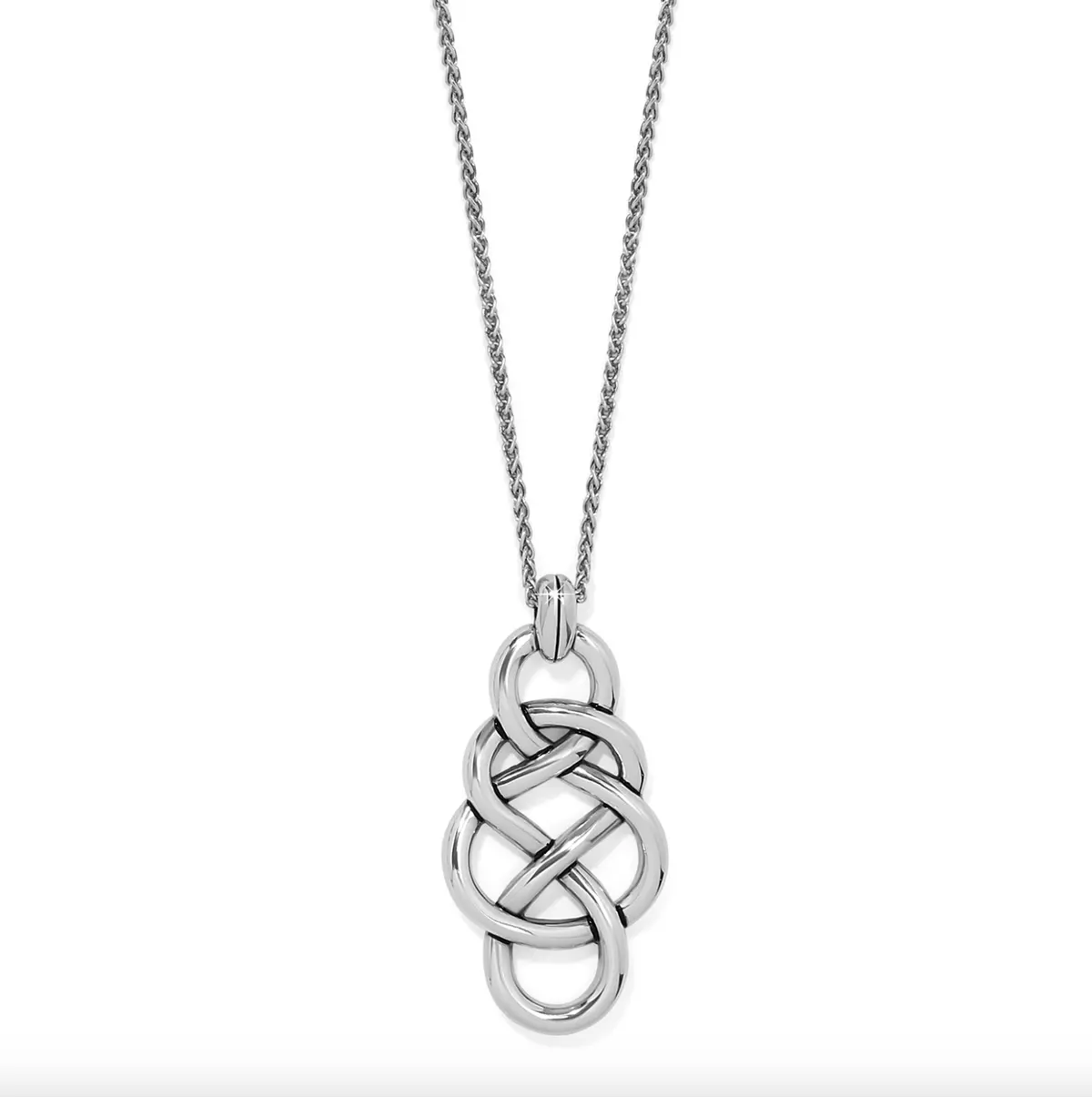 Interlok Braid Pendant Necklace 1