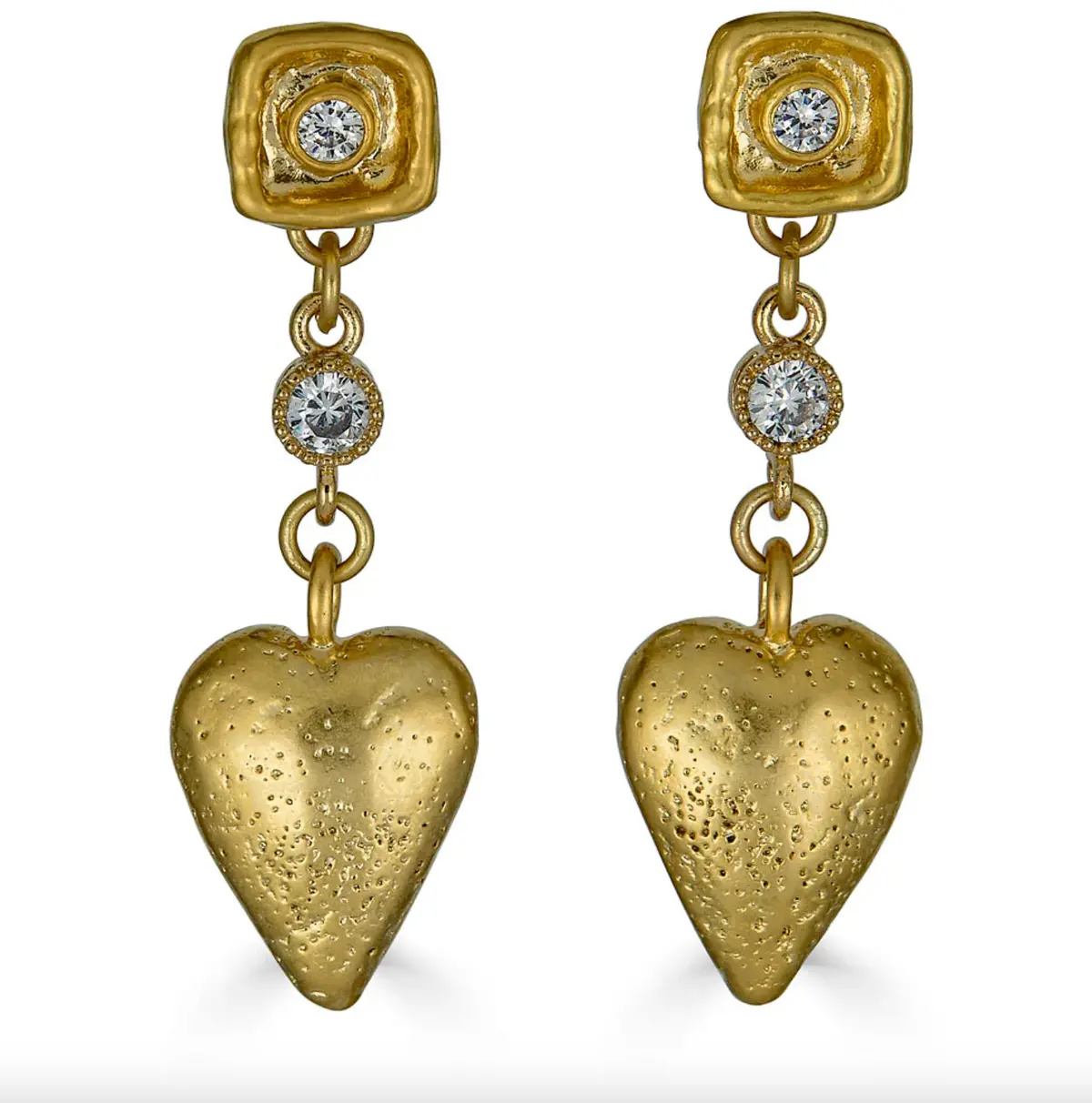 Heart Dangle Earrings 1