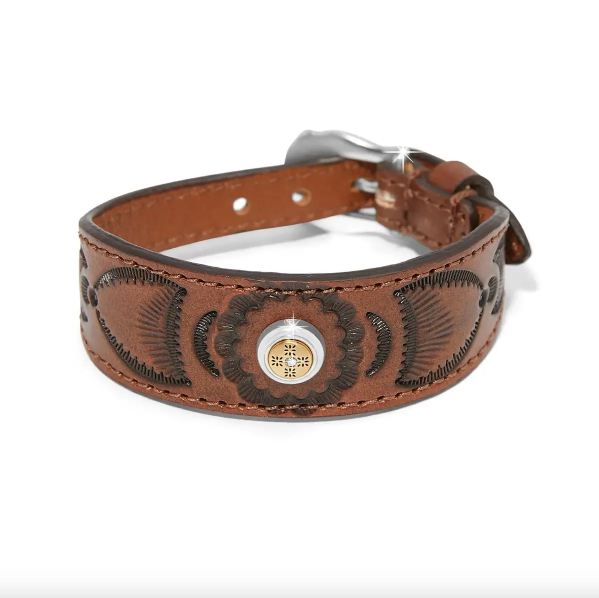 Mosaic Two Tone Bandit Bracelet 1