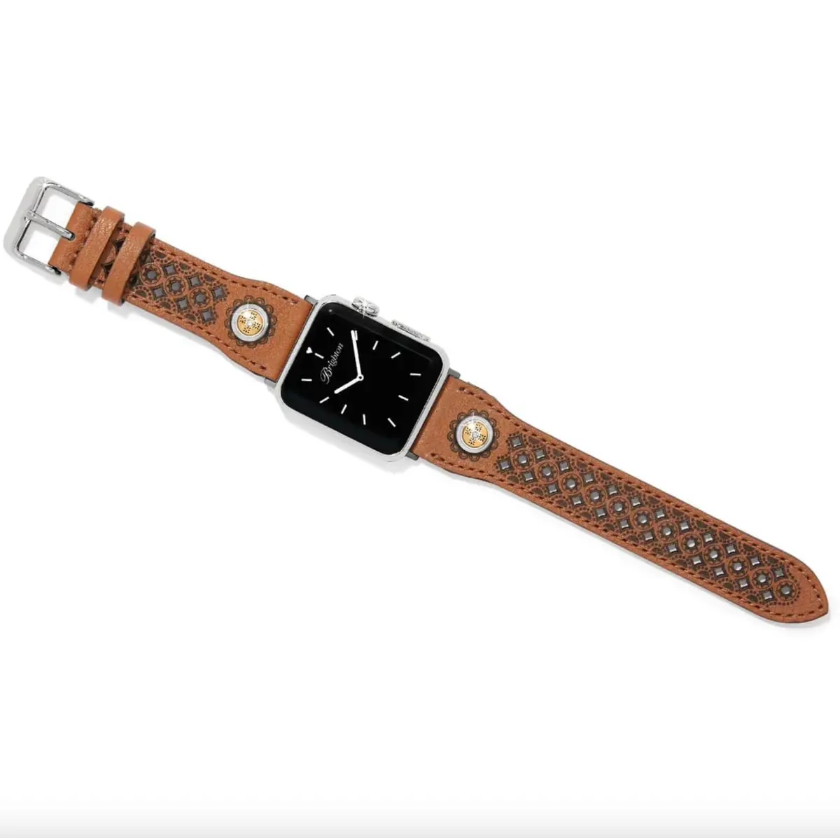 Mosaic Leather Watch Band 1