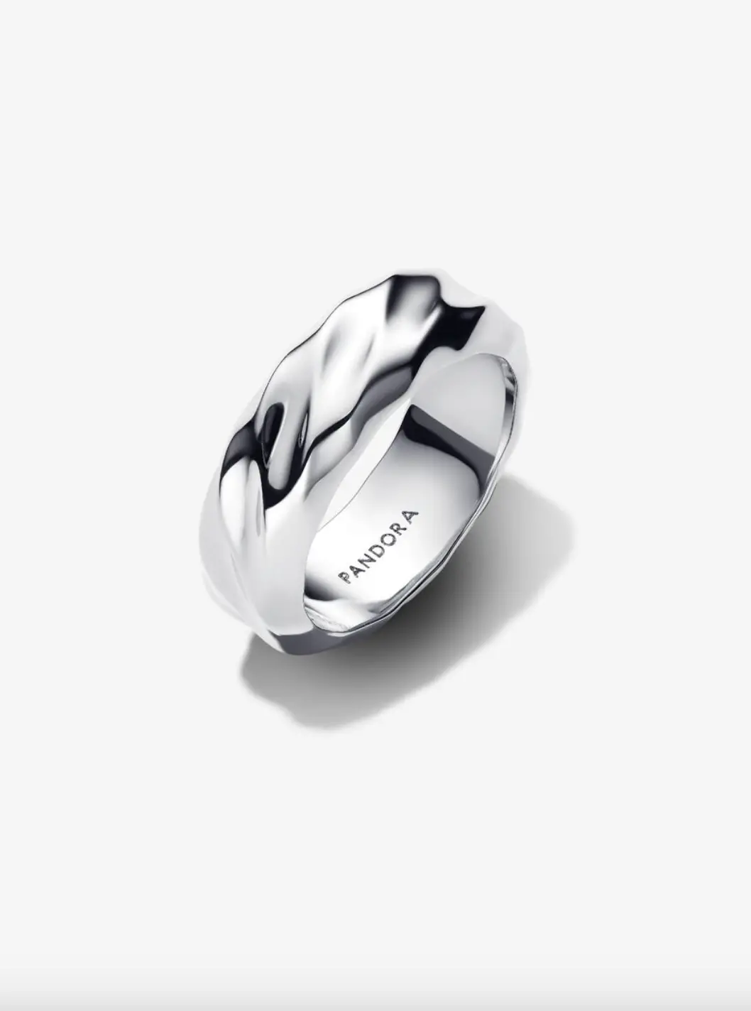 Rippled Wide Band Ring 1