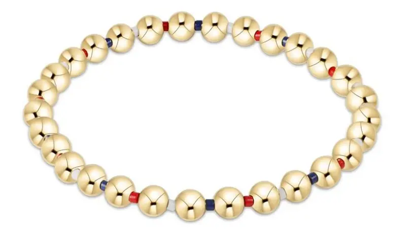 Hope Grateful 5Mm Bead Bracelet - Firecracker 1