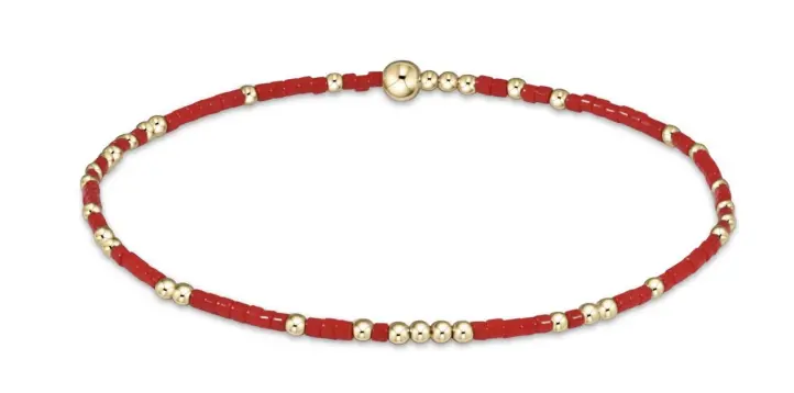 Hope Unwritten Bracelet - Bright Red 1
