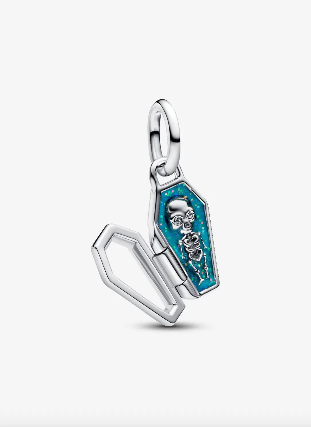 Openable Glow-In-The-Dark Coffin Charm 1