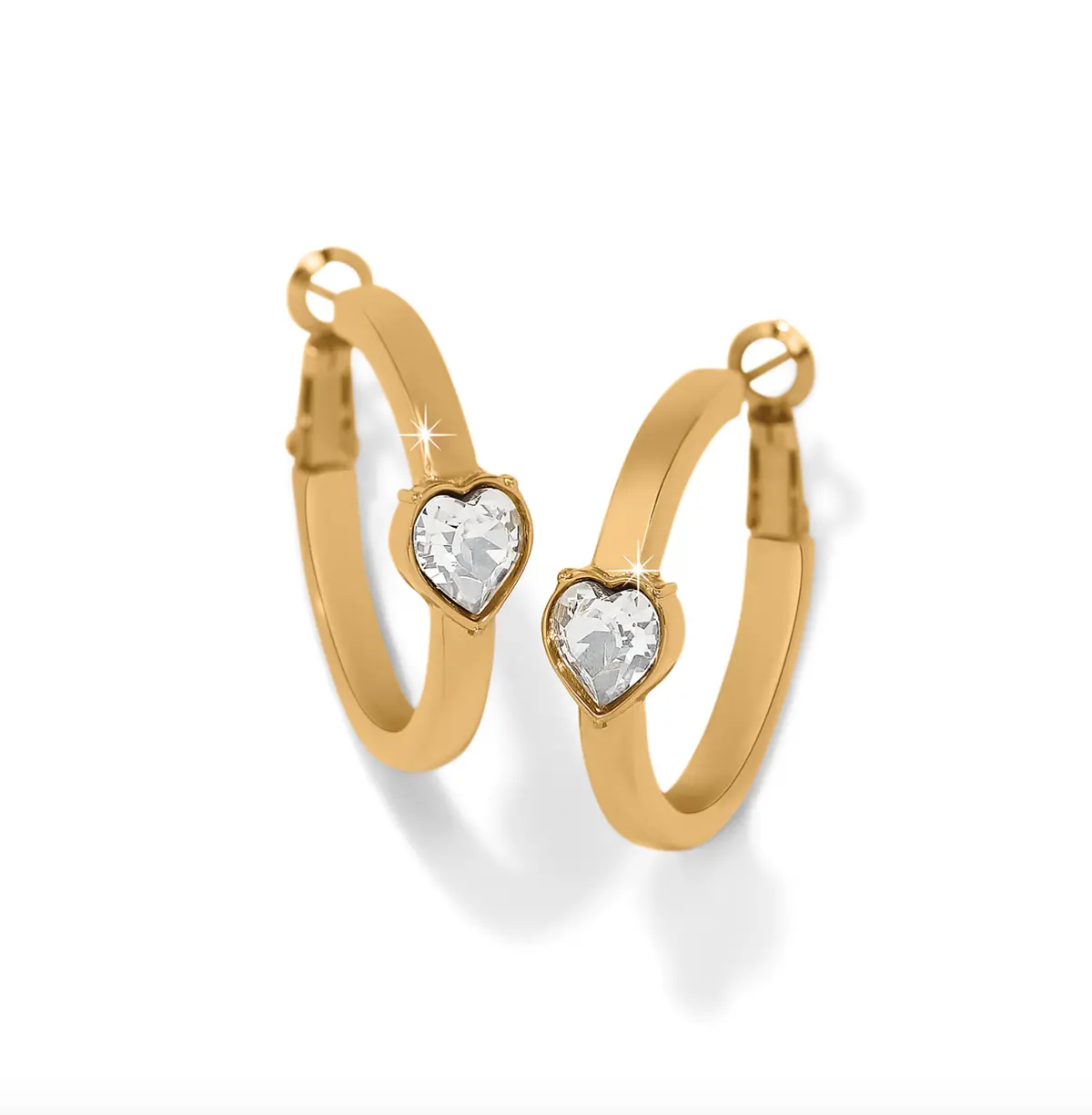 Mystery Of Love Heart Hoop Earrings 1
