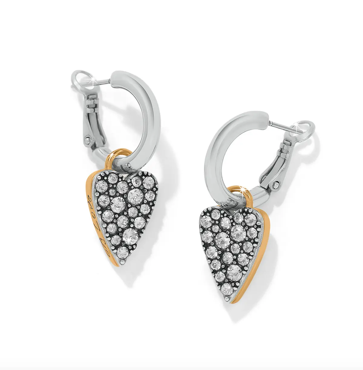 Love Messages Be Love Reversible Hoop Earrings 1