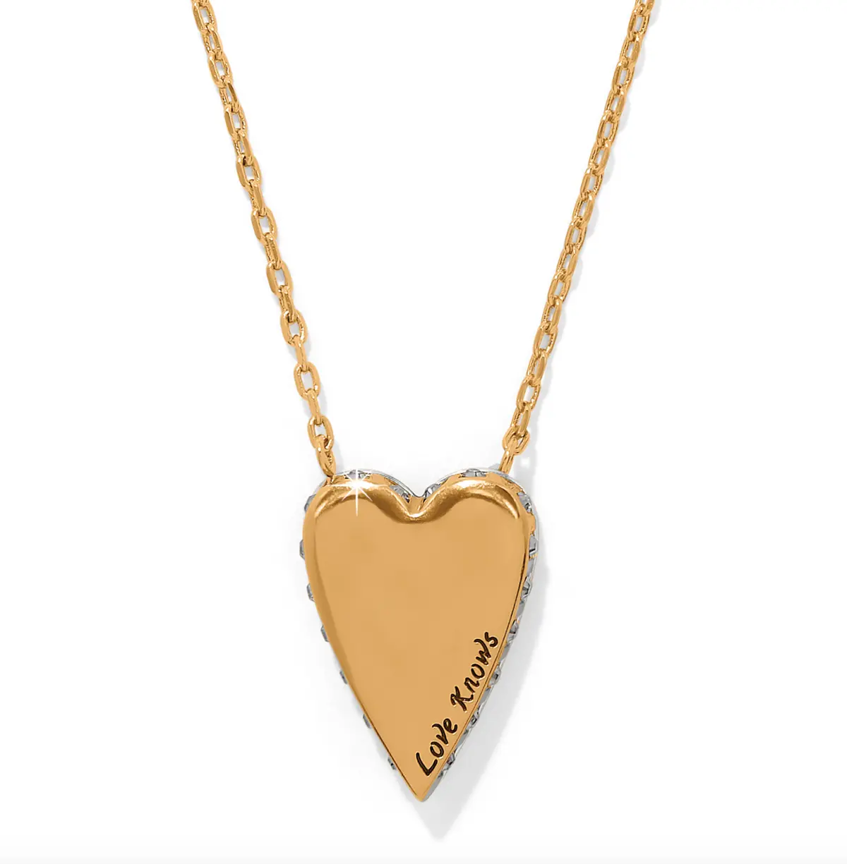 Love Messages Love Knows Reversible Necklace 2