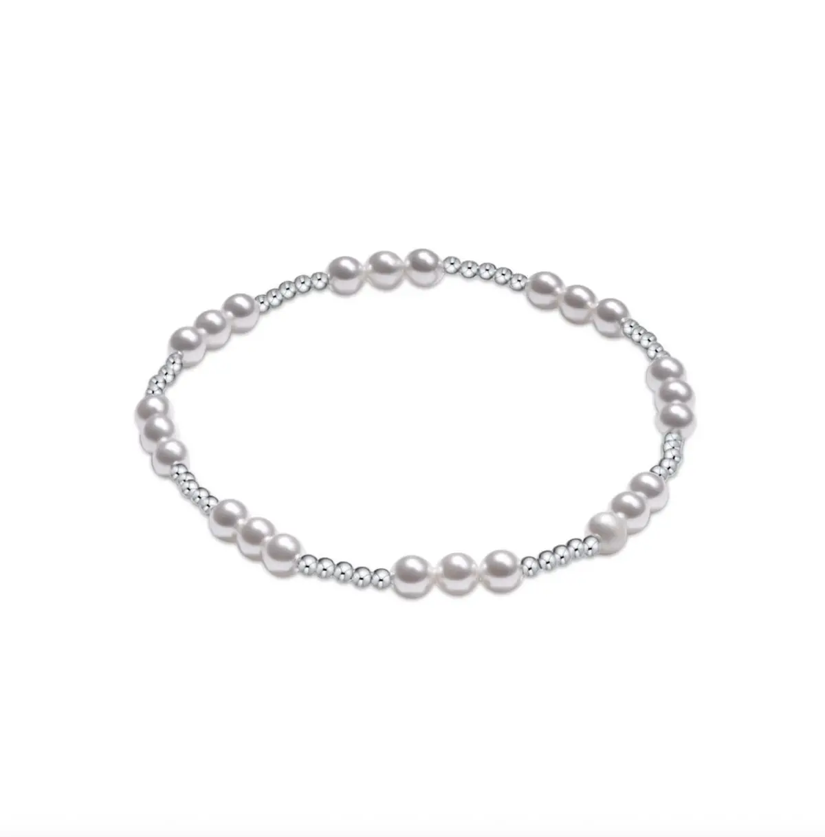 Joy Pearl 4Mm Sterling Bracelet 1
