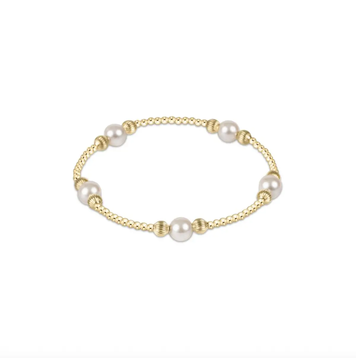 Purpose Pearl 6Mm Dignity Gold Bracelet 1