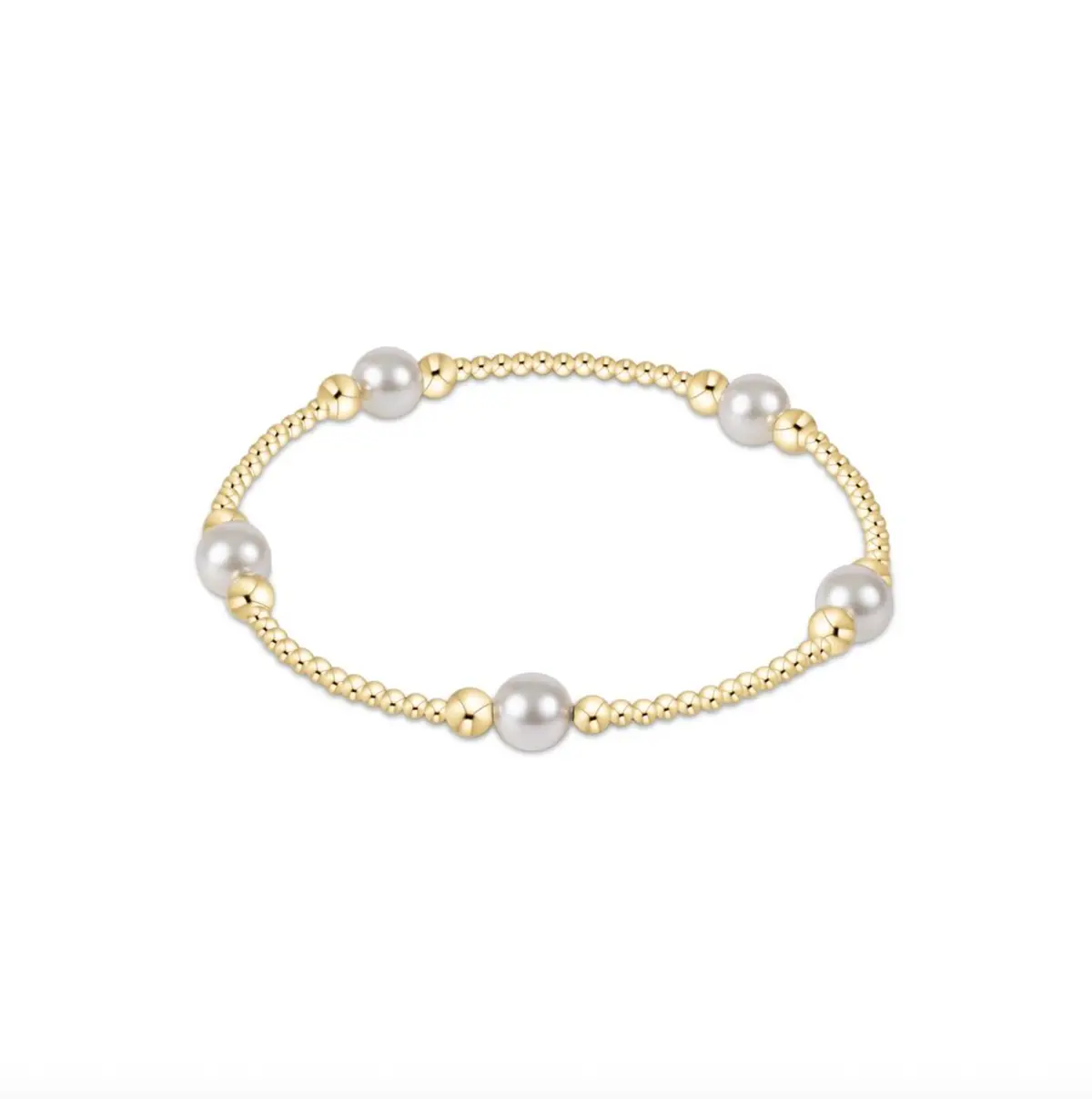 Purpose Pearl 6Mm Gold Bracelet 1