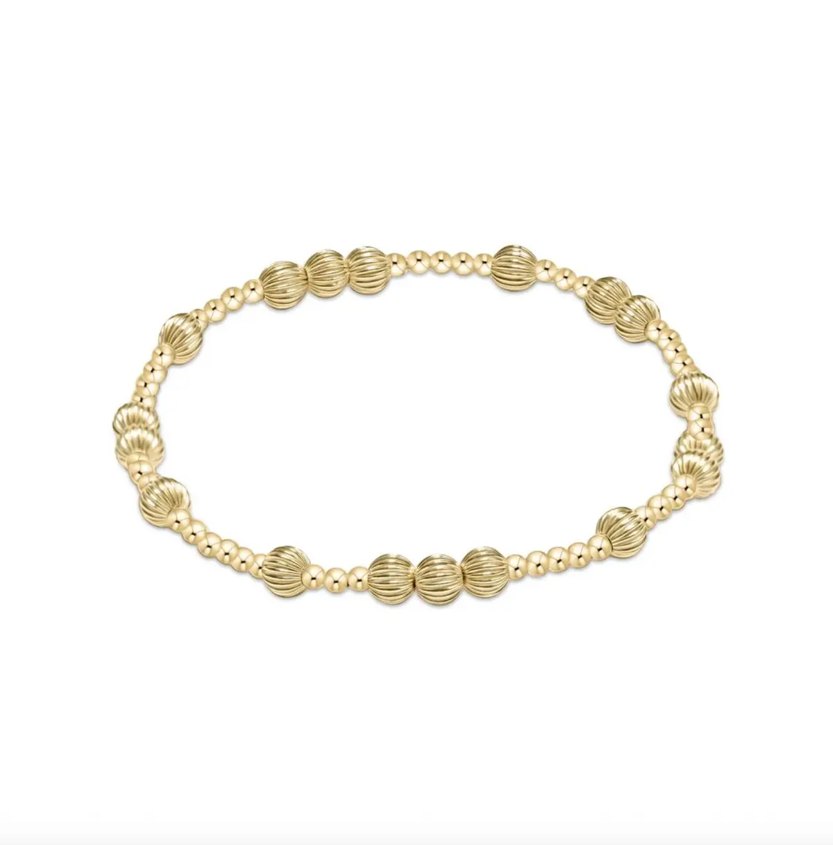 Hope Unwritten Dignity 5Mm Bead Bracelet - Gold 1