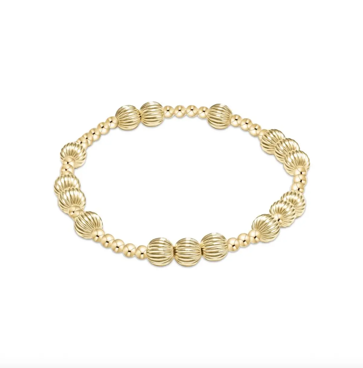 Hope Unwritten Dignity 6Mm Bead Bracelet - Gold 1