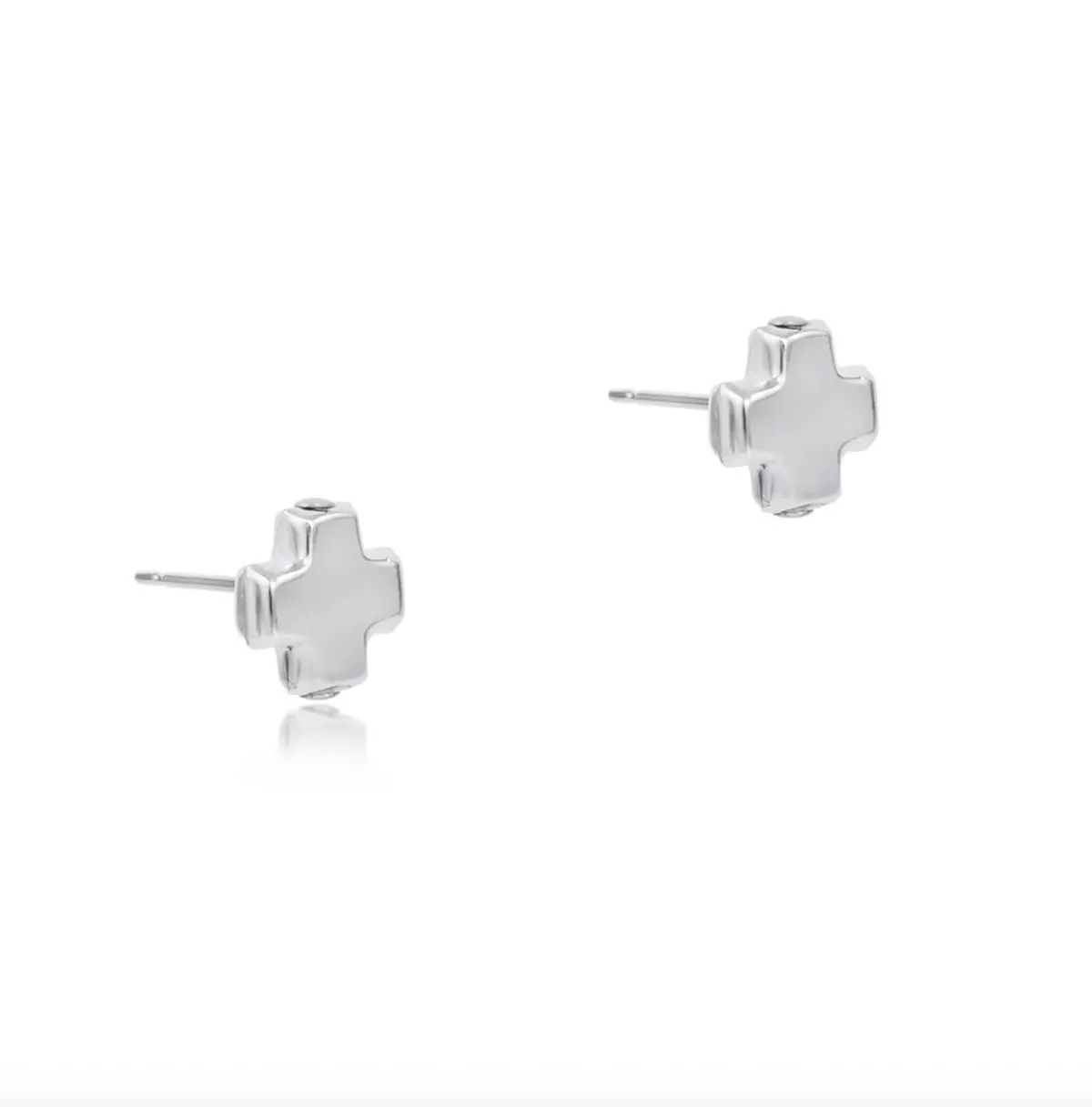 Signature Cross Sterling Stud - Sterling 1