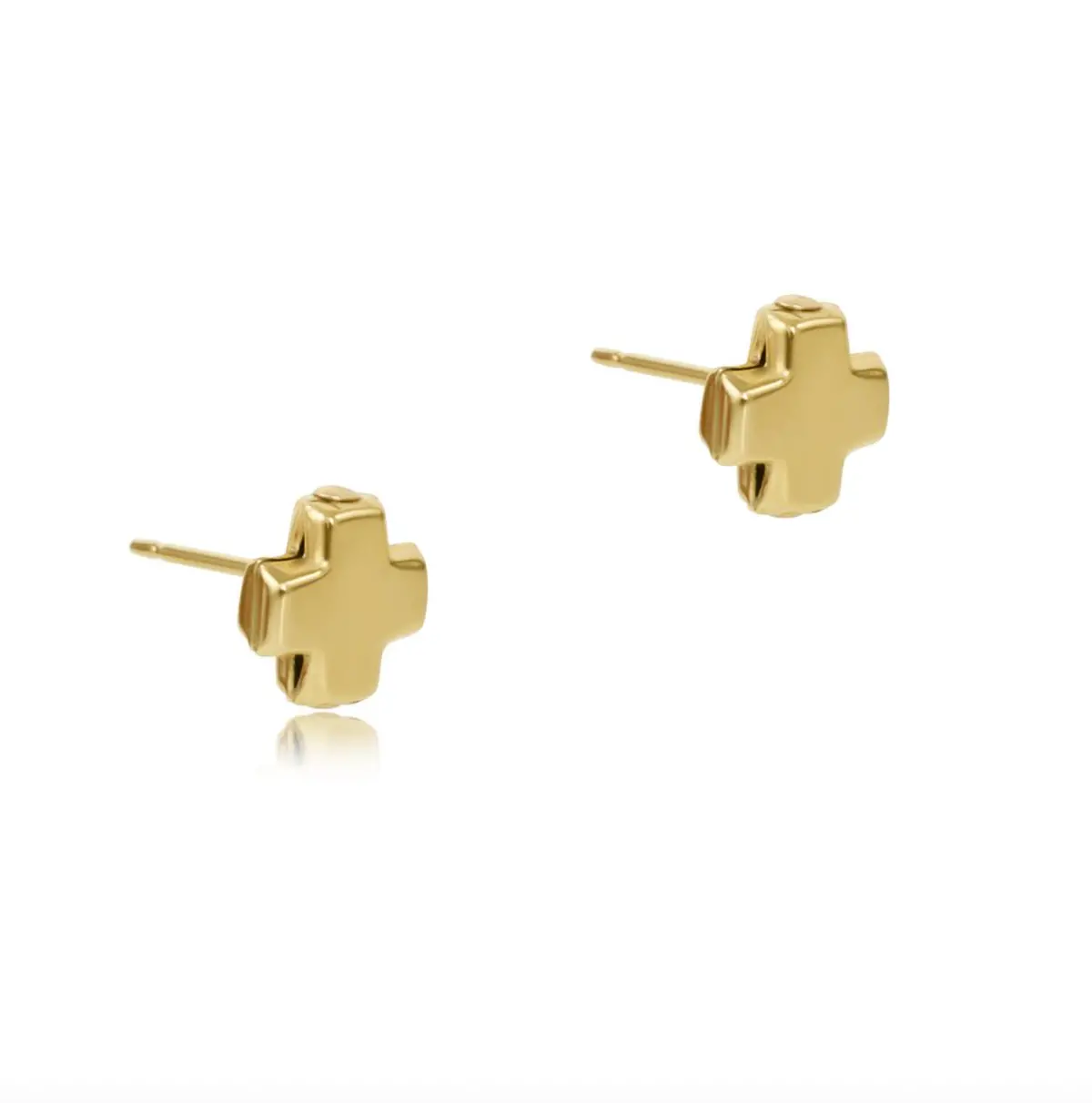 Signature Cross Gold Stud - Gold 1