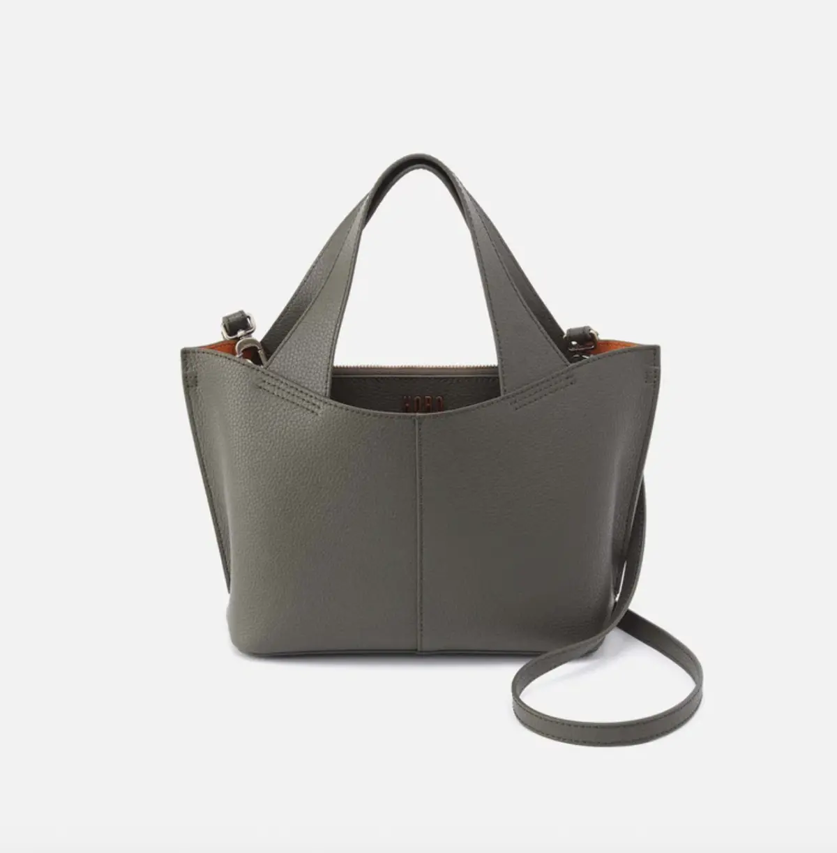 Vida Small Tote | Micro Pebbled Leather 1
