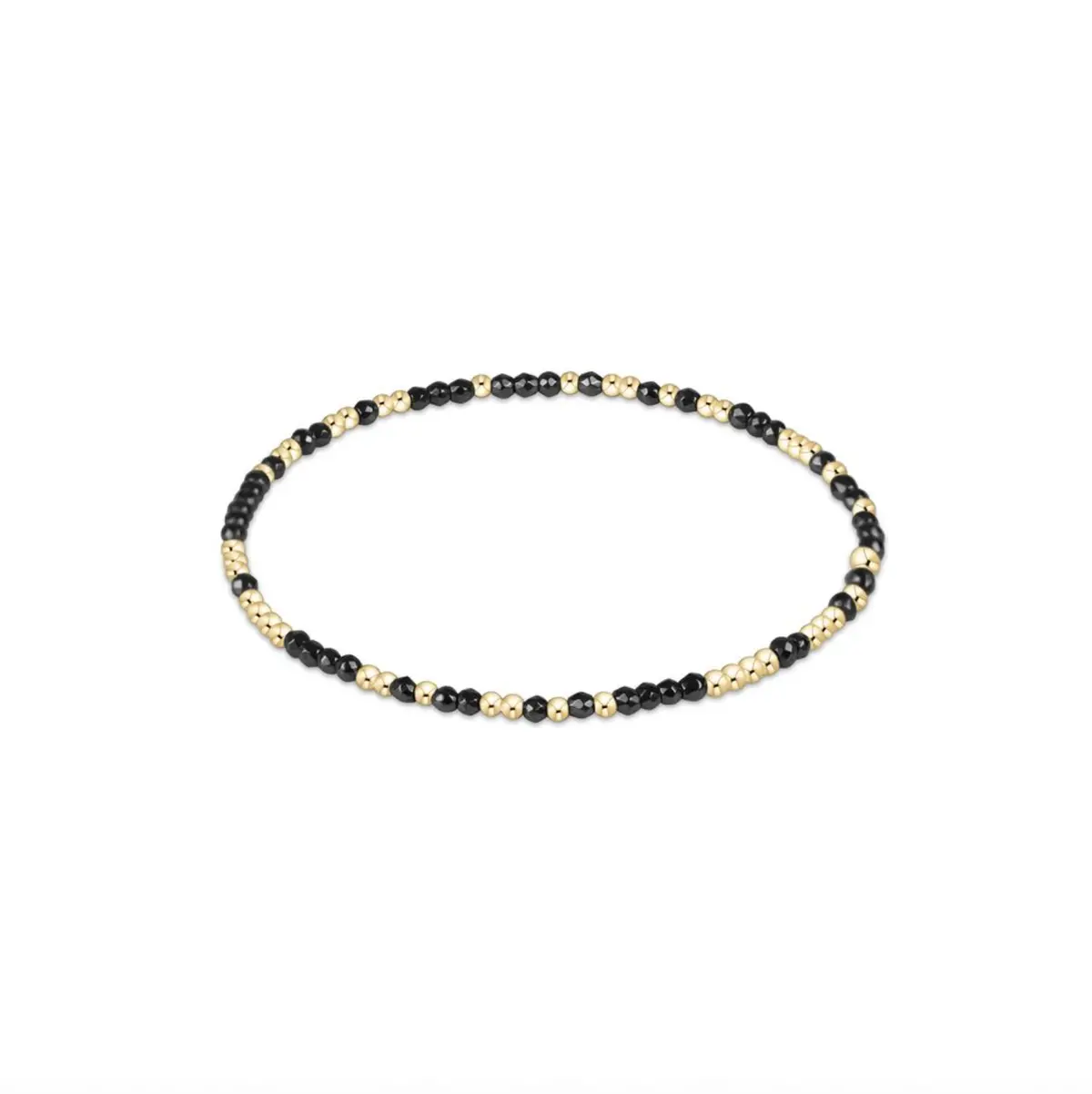 Hope Unwritten Faceted Hematite 2Mm Bead Bracelet 1