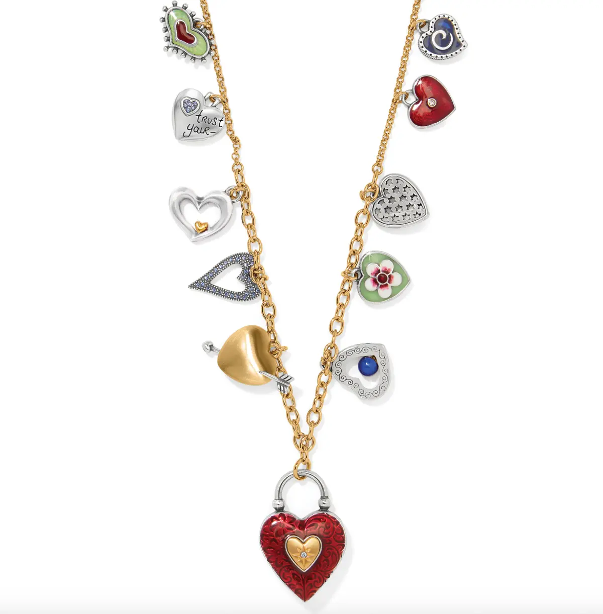 One Heart Long Necklace 1