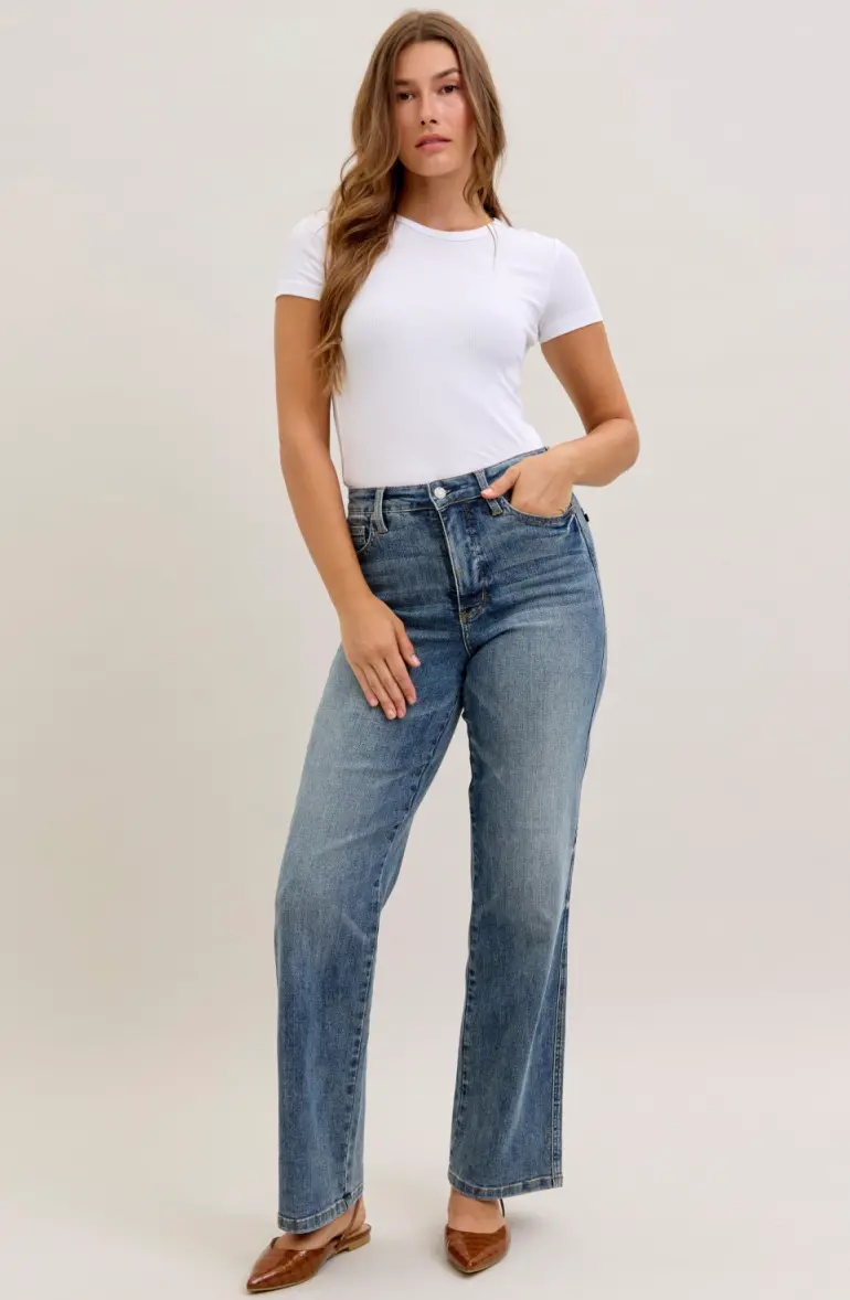 Emily Tummy Control Straight Jean 1