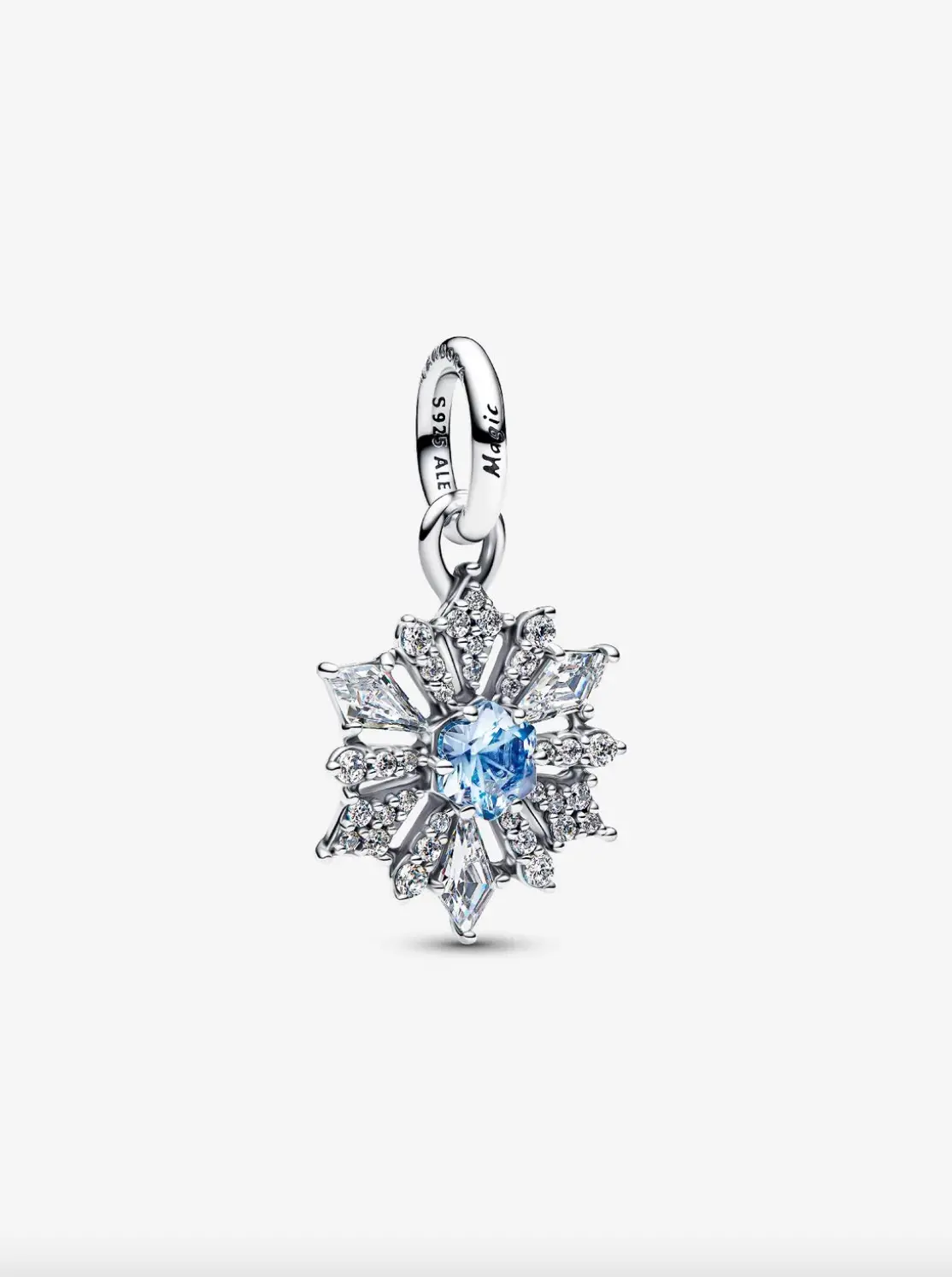 Disney Frozen Queen Elsa Snowflake Dangle Charm 1